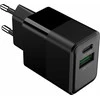 FoneKit Double 20W -laturi, USB-C + USB-A, būtina