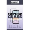 FoneKit viso dangčio grūdintas stiklas, iPhone 14 Pro Max, juodas