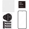 FoneKit Full Cover -panssarilasi, iPhone 12 / 12 Pro, musta