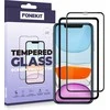 FoneKit Full Cover -panssarilasi, iPhone 11 / XR, musta