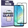 „FoneKit“ visiškai apsauginis grūdintas stiklas, „Samsung Galaxy A16“, juodas