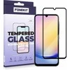 FoneKit viso dangčio grūdintas stiklas, Samsung Galaxy A25, juodas