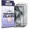 FoneKit Full Cover -panssarilasi, Samsung Galaxy S24 Ultra, musta