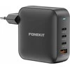 FoneKit 165W įkroviklis su keturiomis USB jungtimis