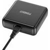 FoneKit GaN PD 200 W pikalaturi, 5 × USB-C + USB-A, musta