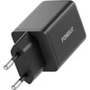 FoneKit GaN PD 45W -verkkovirtalaturi, USB-C, musta
