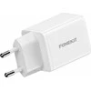 FoneKit GaN PD 48W -verkkovirtalaturi, USB-C + USB-C, valkoinen