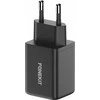 FoneKit GaN PD 48W -verkkovirtalaturi, USB-C + USB-C, musta