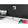 FoneKit GaN PD 65W -verkkovirtalaturi, USB-C + USB-C, musta