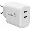 FoneKit GaN PD 65W -verkkovirtalaturi, USB-C + USB-C, valkoinen