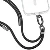 FoneKit kaulanauha puhelimelle, musta