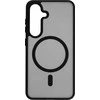Dėklas FoneKit Magneettinen Soft Touch -suojakuori, Samsung Galaxy S25, musta/harmaa