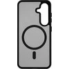 Dėklas FoneKit Magneettinen Soft Touch -suojakuori, Samsung Galaxy S25, musta/harmaa