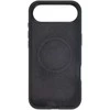 Dėklas FoneKit MagSafe-yhteensopiva Liquid Silicone suojakuori, iPhone Air, musta