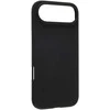 Dėklas FoneKit MagSafe-yhteensopiva Liquid Silicone suojakuori, iPhone Air, musta