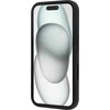 Dėklas Adler FoneKit MagSafe-yhteensopiva Liquid Silicone -suojakuori, iPhone 16, musta