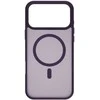 Dėklas FoneKit MagSafe-yhteensopiva Soft Touch suojakuori, iPhone 17 Pro, violetti