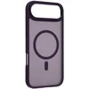 Dėklas FoneKit MagSafe-yhteensopiva Soft Touch suojakuori, iPhone Air, violetti