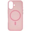 Dėklas FoneKit MagSafe-yhteensopiva Soft Touch suojakuori, iPhone 17, pinkki