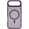 Dėklas FoneKit MagSafe-yhteensopiva Soft Touch suojakuori, iPhone Air, violetti