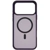 Dėklas FoneKit MagSafe-yhteensopiva Soft Touch suojakuori, iPhone 17 Pro, violetti