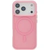 Dėklas FoneKit MagSafe-yhteensopiva Soft Touch suojakuori, iPhone 17 Pro, pinkki