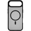 Dėklas FoneKit MagSafe-yhteensopiva Soft Touch suojakuori, iPhone Air, musta/harmaa