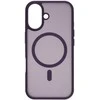 Dėklas FoneKit MagSafe-yhteensopiva Soft Touch suojakuori, iPhone 17, violetti