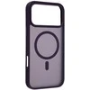 Dėklas FoneKit MagSafe-yhteensopiva Soft Touch suojakuori, iPhone 17 Pro, violetti