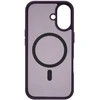 Dėklas FoneKit MagSafe-yhteensopiva Soft Touch suojakuori, iPhone 17, violetti