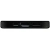 Dėklas FoneKit MagSafe-yhteensopiva Soft Touch suojakuori, iPhone 17, musta/harmaa