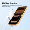 FoneKit Mini 20 W, USB-C + USB-A, valkoinen