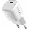 FoneKit Mini 20W -verkkovirtalaturi, USB-C, valkoinen