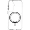 Dėklas FoneKit Premium Kickstand MagSafe-yhteensopiva suojakuori jalustalla, Samsung Galaxy S26, läpinäkyvä