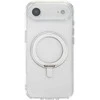 Dėklas FoneKit Premium Kickstand MagSafe-yhteensopiva suojakuori jalustalla, iPhone Air, läpinäkyvä