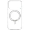 Dėklas FoneKit Premium Kickstand MagSafe-yhteensopiva suojakuori jalustalla, iPhone 17 Pro, läpinäkyvä