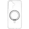 Dėklas FoneKit Premium Kickstand MagSafe-yhteensopiva suojakuori jalustalla, Samsung Galaxy A57, läpinäkyvä