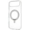 Dėklas FoneKit Premium Kickstand MagSafe-yhteensopiva suojakuori jalustalla, iPhone Air, läpinäkyvä