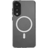 Dėklas FoneKit Premium MagSafe-yhteensopiva suojakuori, Samsung Galaxy S25 Edge, läpinäkyvä
