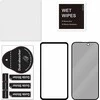 FoneKit Privacy+ Full Cover grūdintas stiklas, iPhone 16 / 15, juodas