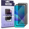 FoneKit Privacy+ pilno dangčio grūdintas stiklas, Galaxy S25+ / S24+, juodas