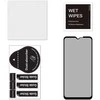 FoneKit Privacy+ viso dangčio grūdintas stiklas, Samsung Galaxy Xcover7, juodas