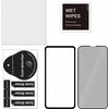 FoneKit Privacy+ pilno dangčio grūdintas stiklas, iPhone 13 / 13 Pro / 14, juodas