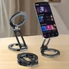 „FoneKit“ sulankstomas „Dual Magsafe“ suderinamas telefono laikiklis, juodas