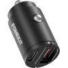 FoneKit Travel PD 30W, USB-A + USB-C -automatika