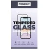 FoneKit viso dangčio grūdintas stiklas, iPhone 14 Pro Max, juodas