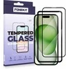 FoneKit viso dangčio grūdintas stiklas, iPhone 15 Plus
