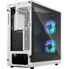 „Fractal Design“ | „Focus 2“ | Šoninis langas | RGB Baltas TG skaidraus atspalvio | Midi bokštas | ATX