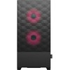 Fractal Design Pop Air RGB Magenta Core TG ATX-kotelo ikkunalla, musta/magenta
