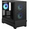 Fractal Design | Pop Mini Air RGB | Šoninis langelis | mATX, Mini ITX | ATX | Juoda TG skaidrus atspalvis